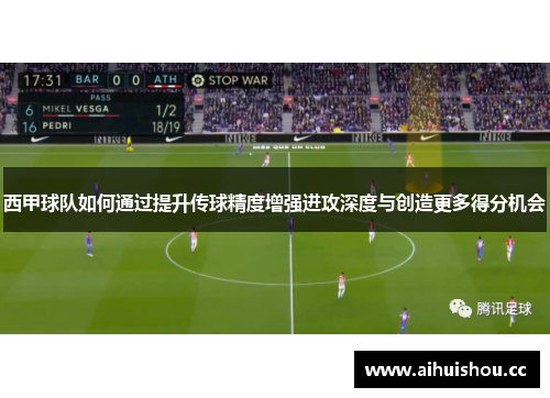 西甲球队如何通过提升传球精度增强进攻深度与创造更多得分机会